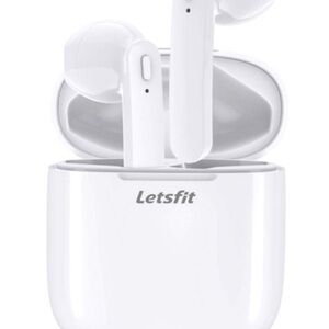 Letsfit Wireless Earbuds in White